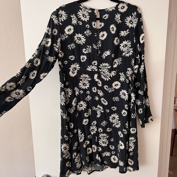 Mango blue floral mini dress - Picture 5 of 7